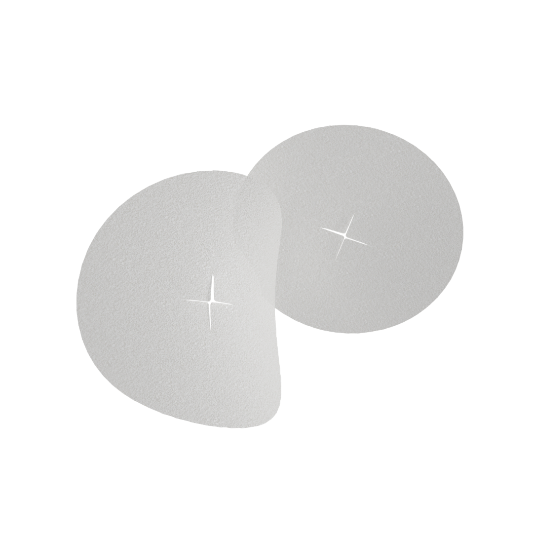 Elastomeric Chips- Армирующая полиэфирная ткань, Ø 7 см (круглая) 50 шт