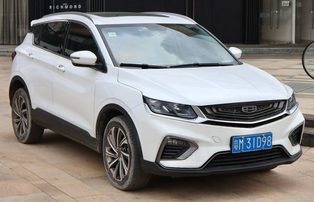 Geely Coolray — под заказ из Китая